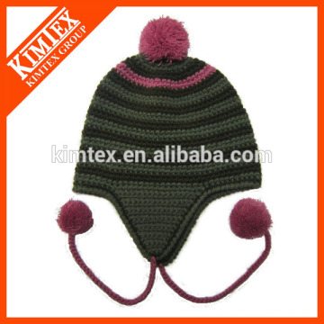 china fashion warm cute acrylic child hat